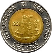 500 Lire Hospitable Land obverse image