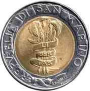 500 Lire FAO obverse image