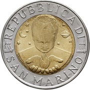 500 Lire Friedrich Hegel obverse image