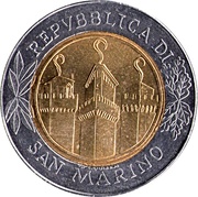 500 Lire Love obverse image