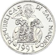 1000 Lire Barcelona Olympics obverse image