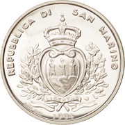 1000 Lire World Cup obverse image