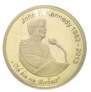 1500 Francs CFA John F Kennedy, Benin, 2013 reverse image