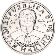 1000 Lire Karl Popper obverse image