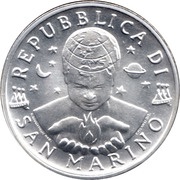 1000 Lire Universe obverse image