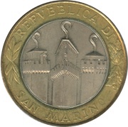 1000 Lire Freedom obverse image