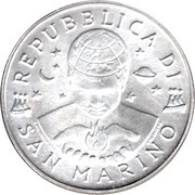 5000 Lire Medicine obverse image