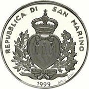 5000 Lire Europe Tomorrow obverse image