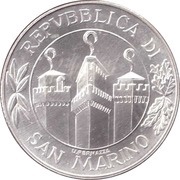 5000 Lire Peace obverse image