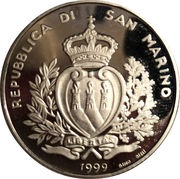 10 000 Lire Third Millennium obverse image