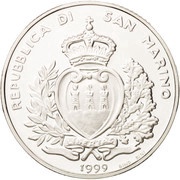 10 000 Lire 2000 Olympics obverse image