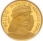 ½ Scudo Portrait of Agnolo Doni obverse image
