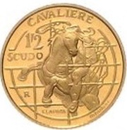 ½ Scudo Cavalier reverse image