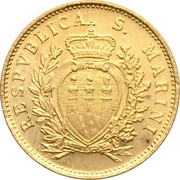 1 Scudo Coat of Arms obverse image