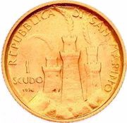 1 Scudo The Republic obverse image