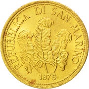 1 Scudo Peace obverse image