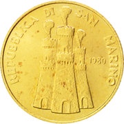 1 Scudo Justice obverse image