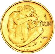 1 Scudo F.A.O., San Marino, 1981 reverse image