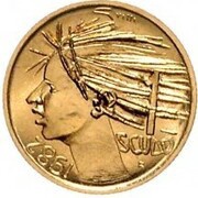 1 Scudo Defense of Freedom, San Marino, 1982 reverse image
