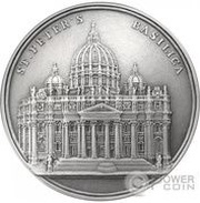 1500 Francs CFA St. Peter's Basilica, Benin, 2017 reverse image