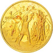 1 Scudo Peace and Freedom, San Marino, 1991 reverse image
