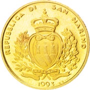 1 Scudo Entry to International Monetary Fund obverse image