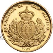1 Scudo Vitruvian Man obverse image