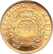 2 Scudi Coat of Arms obverse image