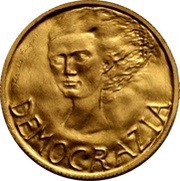 2 Scudi Democracy, San Marino, 1977 reverse image