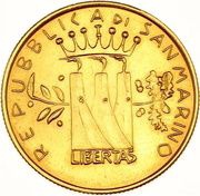 2 Scudi Defense of Freedom obverse image