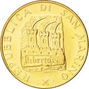 2 Scudi Disarmament obverse image