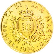 2 Scudi San Marino’s Presidency of the European Council obverse image