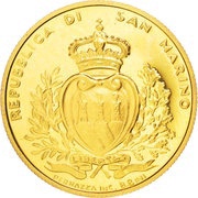 2 Scudi 1996 Olympic Games obverse image