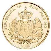 2 Scudi 100th Anniversary of the General Arengo obverse image