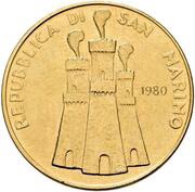 5 Scudi Justice obverse image