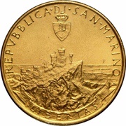 5 Scudi Honeybee obverse image