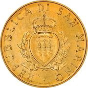 5 Scudi United Nations obverse image