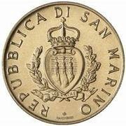 5 Scudi Council of Europe obverse image