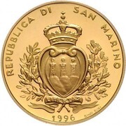 5 Scudi Pietà obverse image