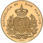 5 Scudi San Marino-Japanese Friendship obverse image