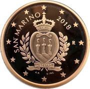 1 Euro Cent 2nd type obverse image