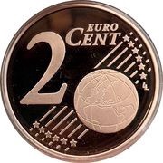 2 Euro Cents 2nd type reverse image