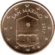 10 Euro Cents 2nd type obverse image