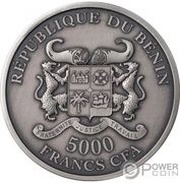 5000 Francs CFA Adam and Eve obverse image