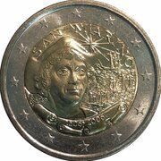 2 Euros Christopher Columbus obverse image