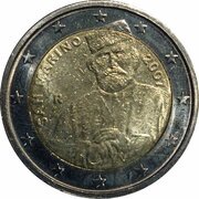 2 Euros Garibaldi obverse image