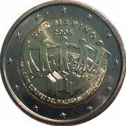2 Euros European Year of Intercultural Dialogue obverse image