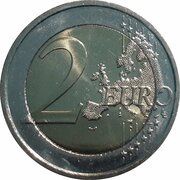 2 Euros European Year of Intercultural Dialogue reverse image