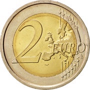2 Euros Sandro Botticelli, San Marino, 2010 reverse image