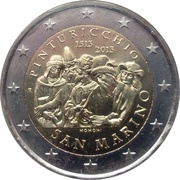 2 Euros Pinturicchio obverse image